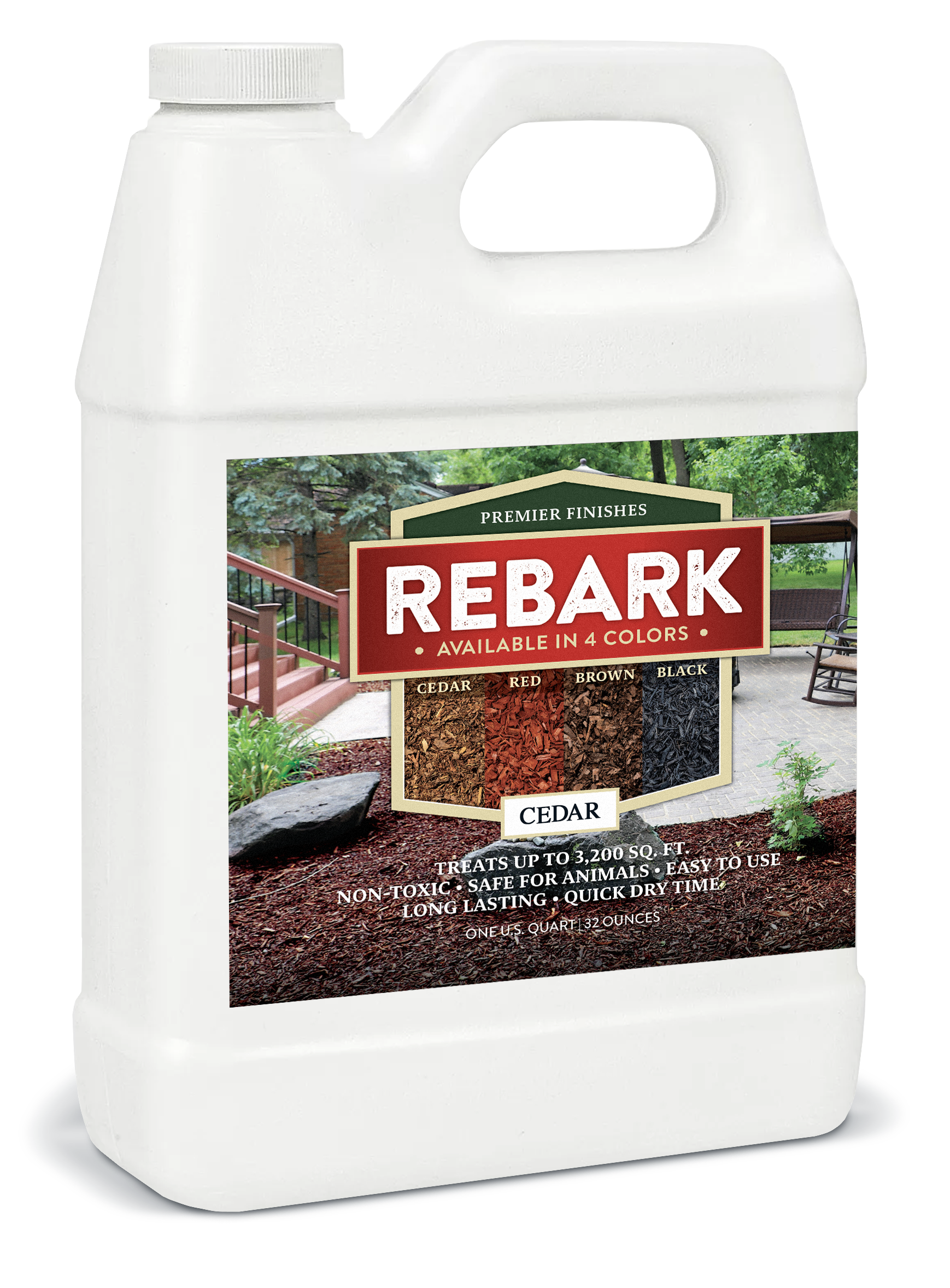 Rebark Liquid Mulch Colorant Premier Finishes Inc.