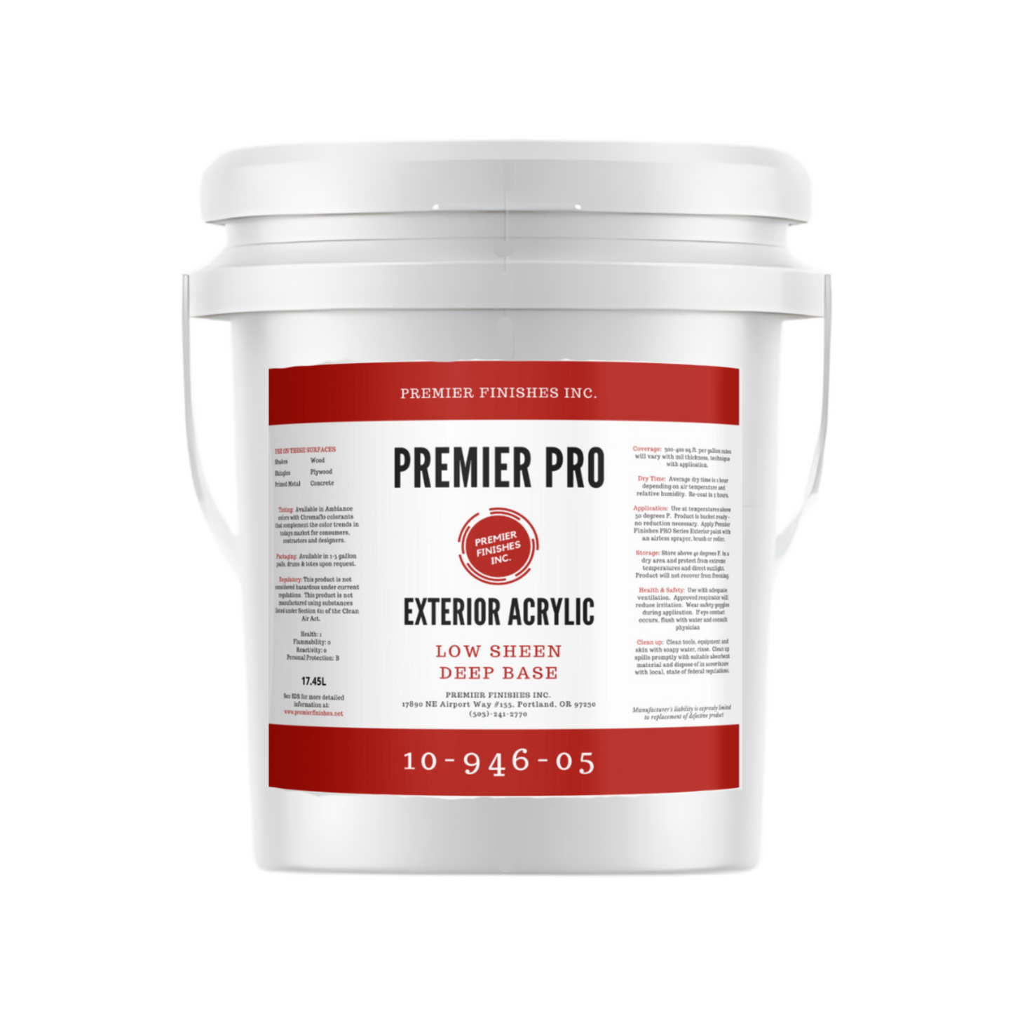 10-946 Premier Pro Exterior Deep Base (PICK UP ONLY)