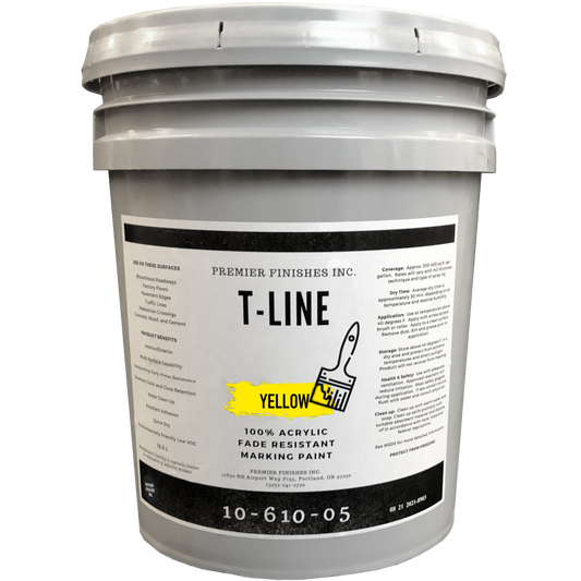 10-610  *  T-Line Marking Paint - Yellow (PICK UP ONLY)
