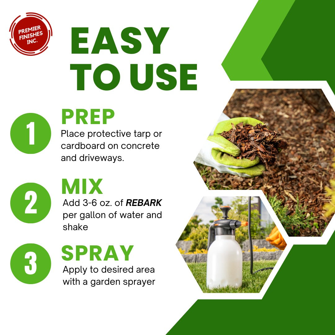 Rebark - Red Liquid Mulch Dye*