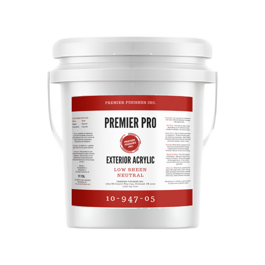 10-947 Premier Pro Exterior Low Sheen Neutral Base (PICK UP ONLY)