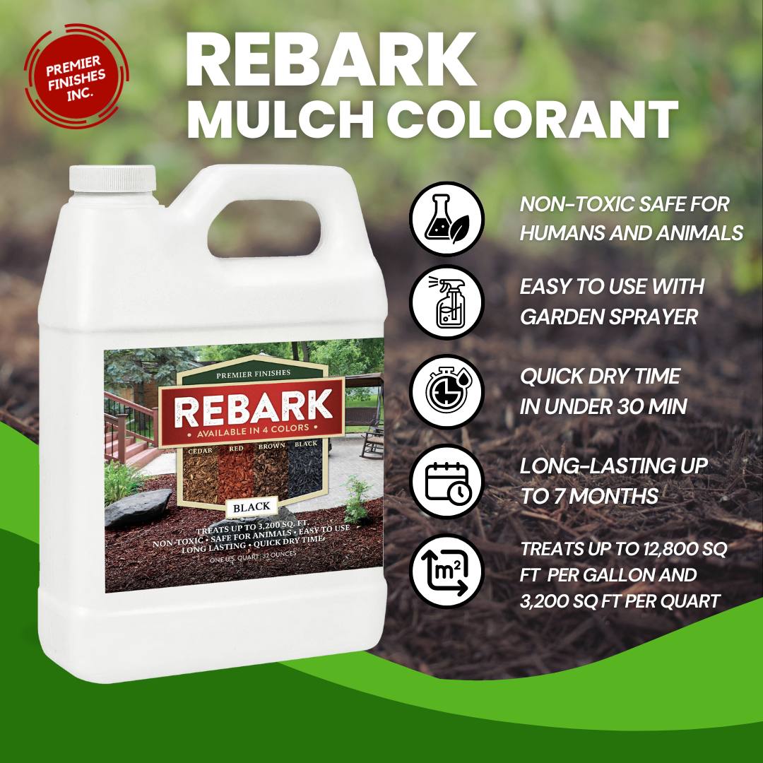 Rebark - Black Liquid Mulch Dye*