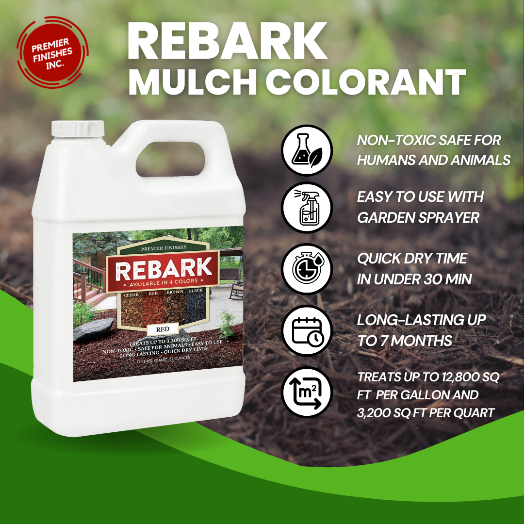 Rebark - Red Liquid Mulch Dye*