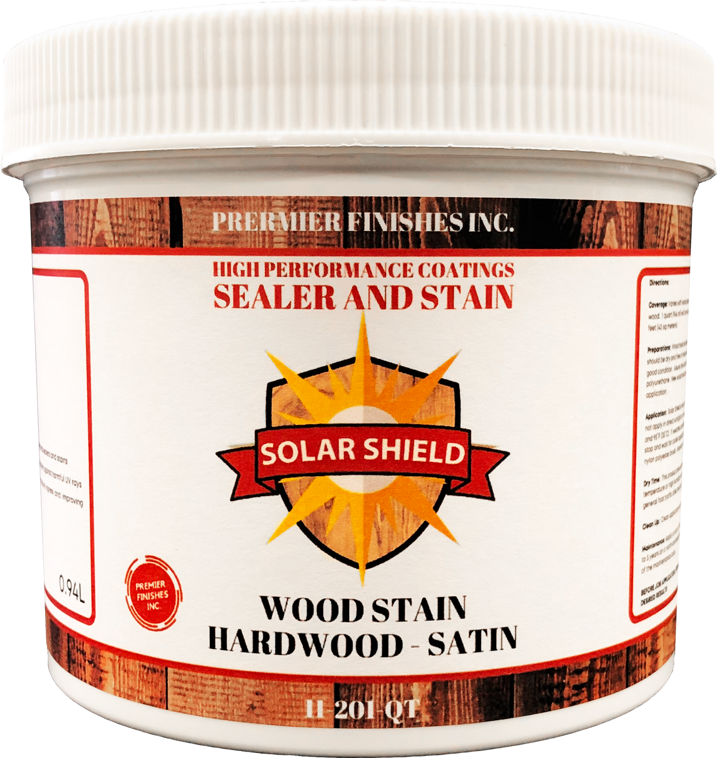 11-201 - Solar Shield - Hardwood Satin