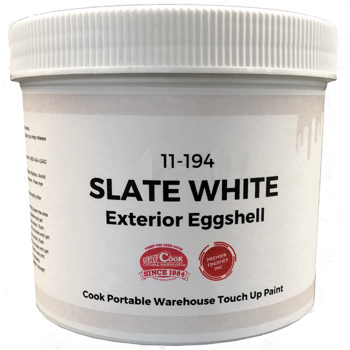 11-194 - 100% Acrylic Exterior - Eggshell - Slate White