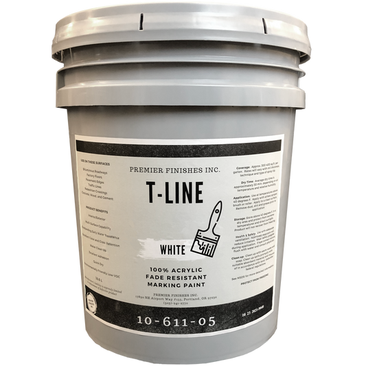 10-611  *  T-Line Marking Paint - White