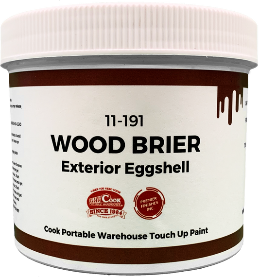 11-191 - 100% Acrylic Exterior - Eggshell - Wood Brier